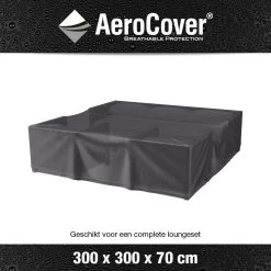 AeroCover Loungesethoes 300 X 300 X 70 Cm -Buitentuin Winkel aerocover loungesethoes antraciet 300x300xh70cm 1000x1000 621e0db3f3e73 l
