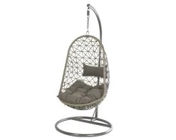 Bologna Hang-ei Wicker Grijs - Ø 95 X H 195 Cm