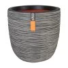 Capi Nature Rib NL Pot Bol Antraciet - 35x34cm -Buitentuin Winkel capi nature rib nl pot bol antraciet 35x34cm 1587394393 l