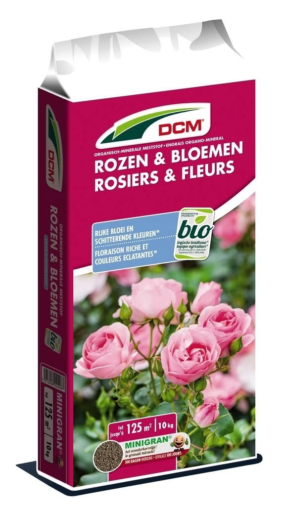 DCM Meststof Rozen & Bloemen (MG) (10 Kg) 3 DCM Meststof Rozen & Bloemen (MG) (10 Kg)