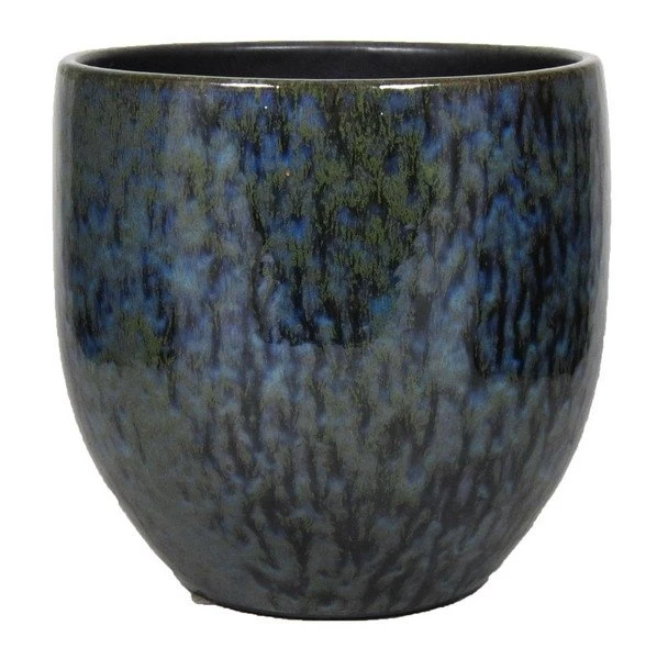 Floran Pot Mason D17 H16cm Groen/blauw 3 Floran Pot Mason D17 H16cm Groen/blauw