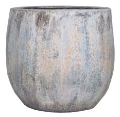 Floran Pot Oceaan D34 H31cm Blauw