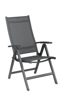 Kettler EASY Fauteuil, Verstelbaar Antraciet