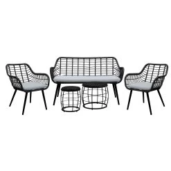 Royal Seasons COCOON Loungeset Zwart