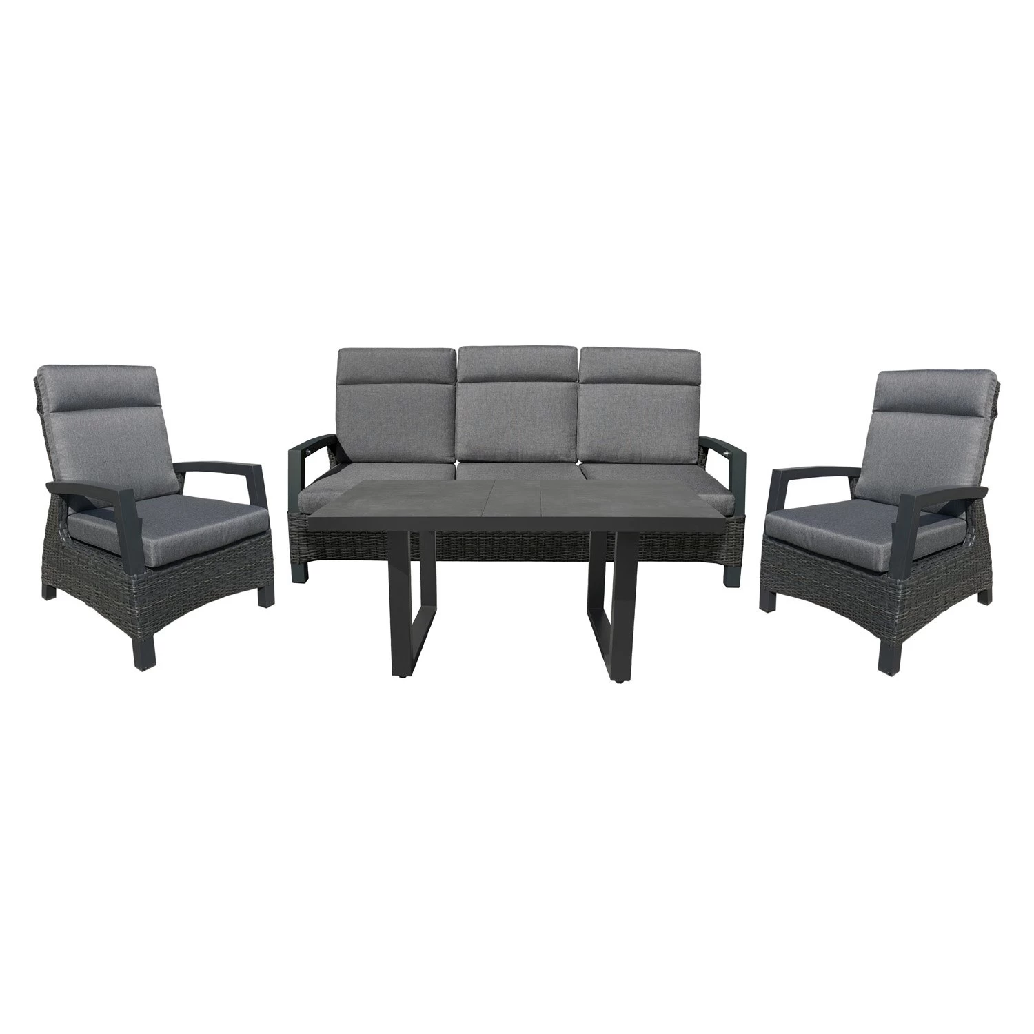 Royal Seasons LISSABON Stoel-bank Tuinset 3 Royal Seasons LISSABON Stoel-bank Tuinset