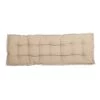 Palletkussen RAFFELED Natural - 120 X 40 X 8 Cm -Buitentuin Winkel rugkussen raffeled natural 120 x 40 x 8 cm 1000x1000 628225cca1e4b l