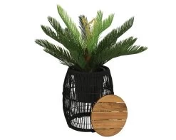 Seville Bijzet Tuintafel Zwart - Ø 40 X H 49 Cm 8 Seville Bijzet Tuintafel Zwart - Ø 40 X H 49 Cm -Buitentuin Winkel seville bijzet tuintafel zwart 40 x h 49 cm 1181x944 623469c004b51 l