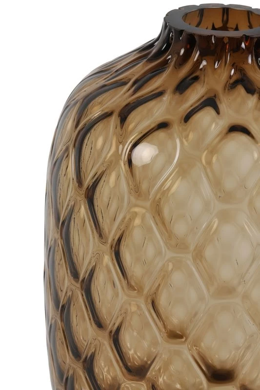 Vaas CARINO Bruin - 29 X 29 X 42 Cm 4 Vaas CARINO Bruin - 29 X 29 X 42 Cm - Afbeelding 2