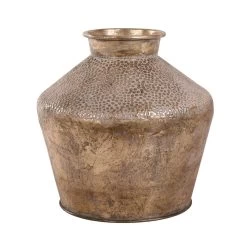 Vaas Metaal White Gold - H 39 X D 40 Cm